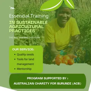 Read more about the article Empowering Lives Through Agriculture: Regina Nzeyimana’s Path with the Australian Charity for Burundi (ACB)
